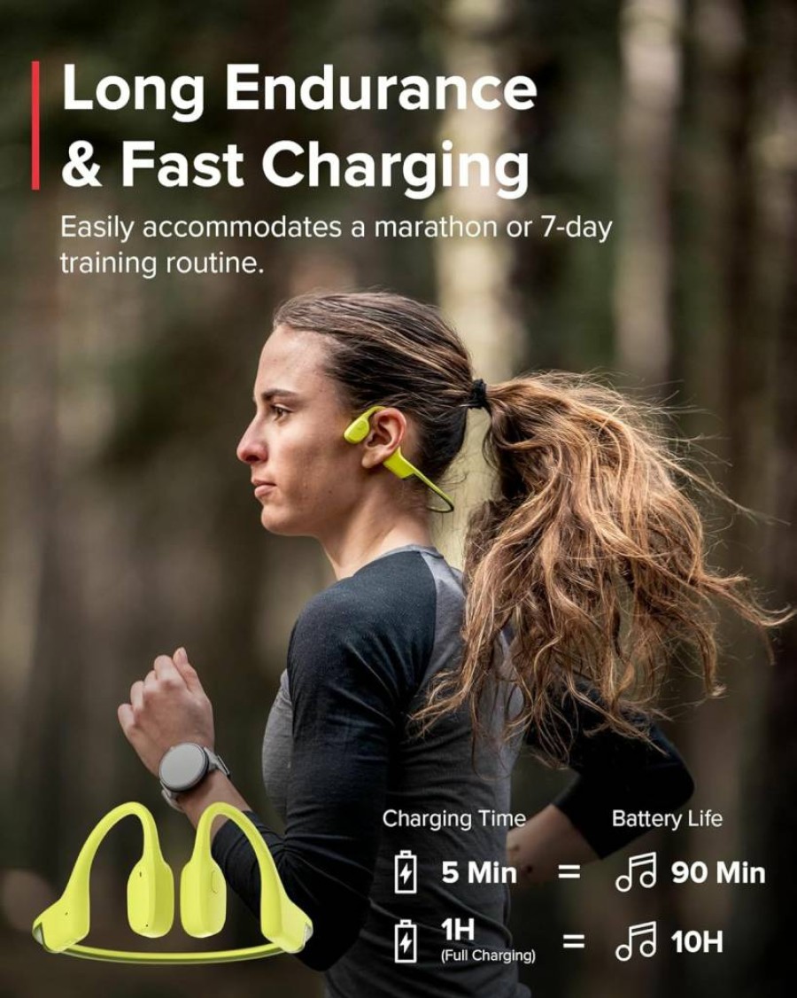 SUUNTO Race Stainless Steel GPS Sports Watch with Bone Conduction Headphones - Birch & Lime