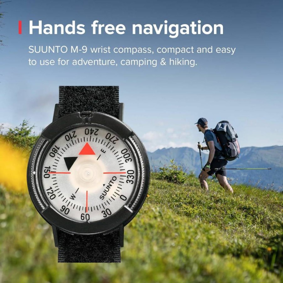 SUUNTO Professional Waterproof Hiking Compass for Northern Hemisphere - Precision Navigation for Outdoor Adventures