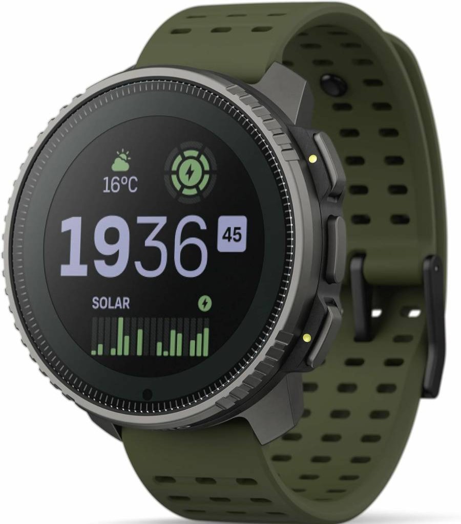 SUUNTO Vertical GPS Sports Watch - Premium Multisport Smartwatch with 1.4" Touchscreen, 95+ Workout Modes, Heart Rate & Sleep Monitoring, 60-Day Battery, Dual-GNSS, Offline Maps (Sand)