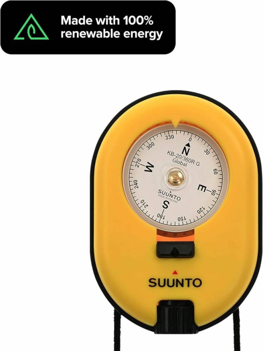 SUUNTO KB-20 Floating Hand-Bearing Compass - Lightweight, Durable for Outdoor Navigation