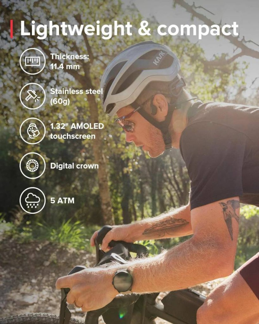 SUUNTO Race S GPS Sports Watch - 1.32" AMOLED Touchscreen, 13-Day Battery, Dual-GNSS, 32GB Offline Maps, Lightweight for Running, Power Orange