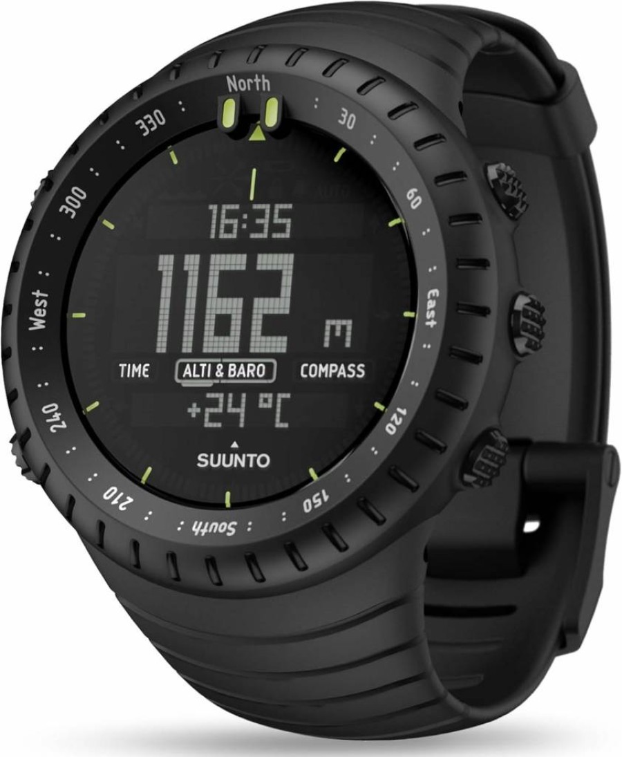 SUUNTO Core Outdoor Adventure Watch with Altimeter, Barometer, Compass, Storm Alarm, Dual-Time & Sunrise/Sunset for Hiking & Mountaineering