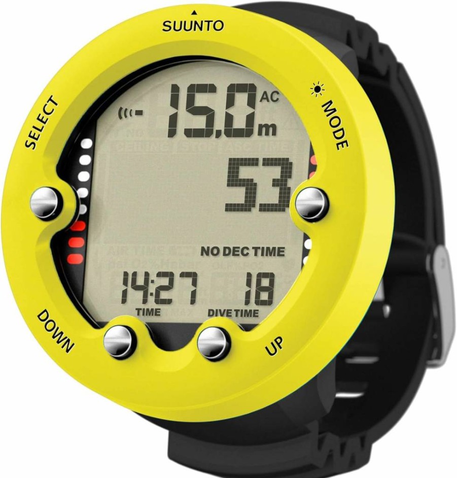 SUUNTO Zoop Novo Wrist Dive Computer for Scuba Diving with Depth Gauge and Nitrox Support