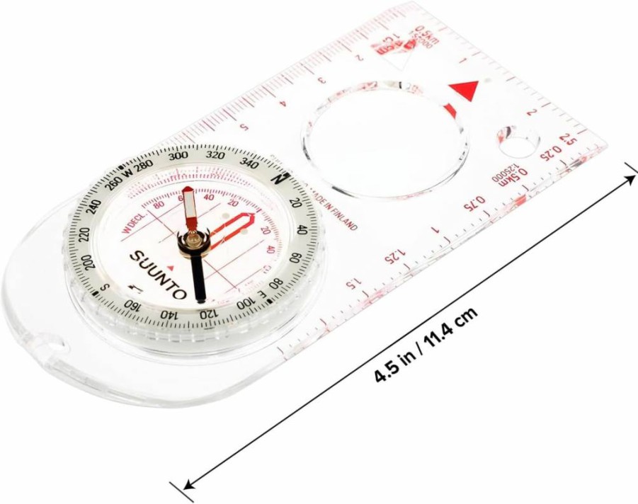 SUUNTO Precision Compass - High-Accuracy Outdoor Navigation Tool for Hiking, Camping, and Adventure