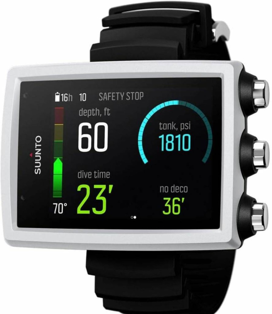 SUUNTO Eon Core Wrist Dive Computer - USB Rechargeable, Bright Display for Low Visibility, Long Battery Life, Aqua Blue Color