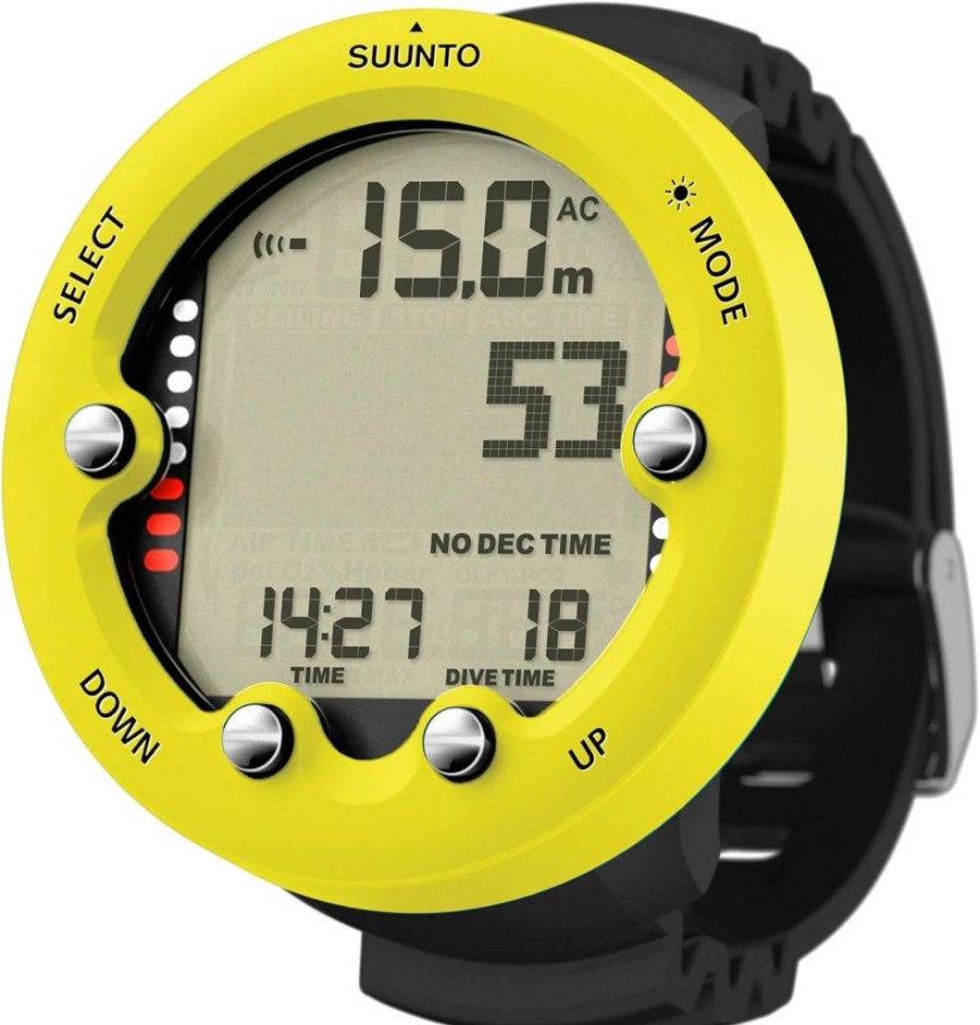 SUUNTO Zoop Novo Wrist Dive Computer for Scuba Diving with Depth Gauge and Alarms