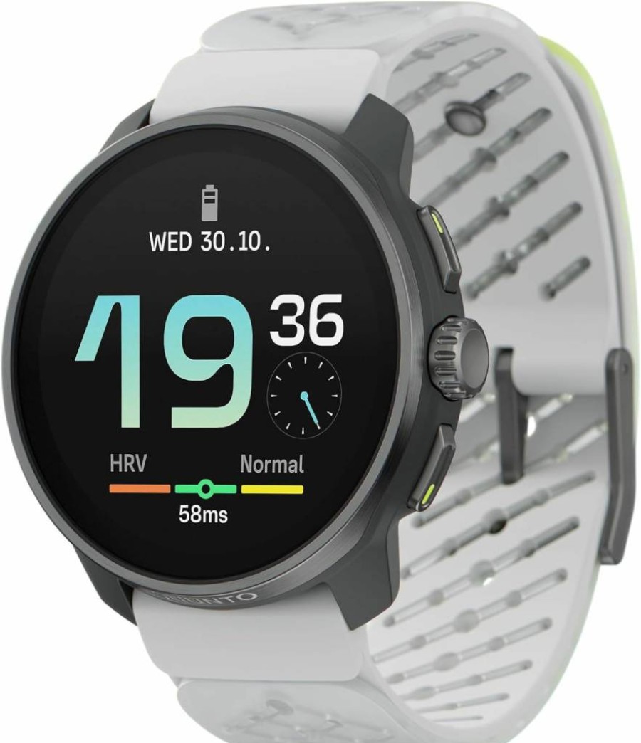 SUUNTO Race S GPS Sports Watch - 1.32" AMOLED Touchscreen, 13-Day Battery, Dual-GNSS Tracking, 32GB Offline Maps, Lightweight Titanium Design for Running & Fitness