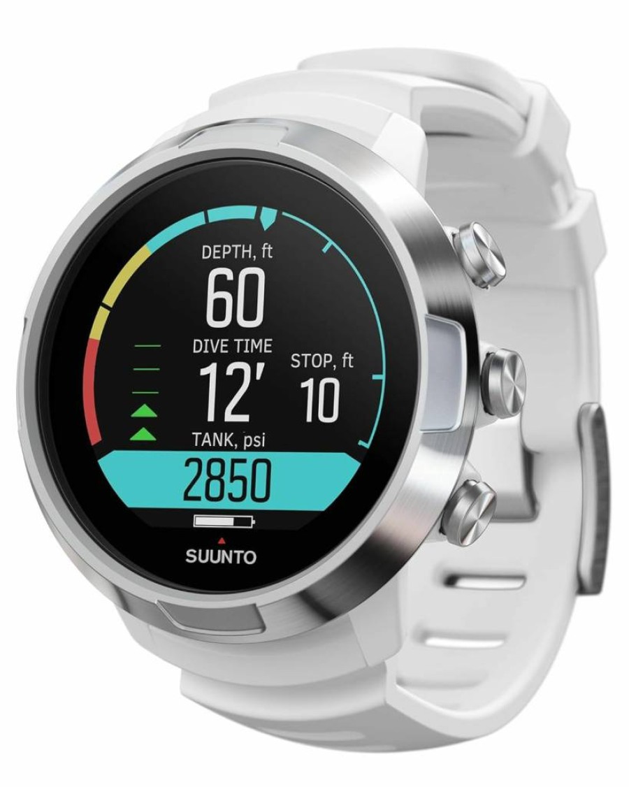 SUUNTO D5 All Black Scuba Diving Computer with Full Color Display and Interchangeable Bands